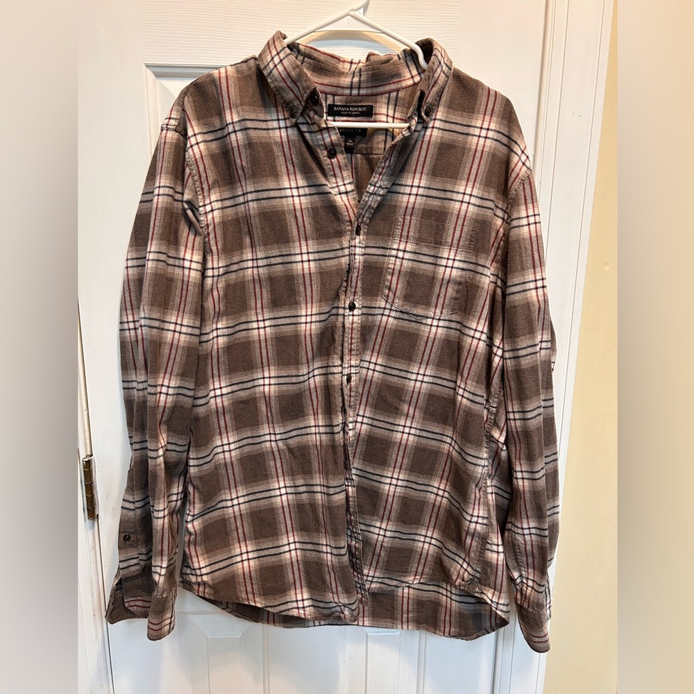 Banana Republic Flannel Button Down